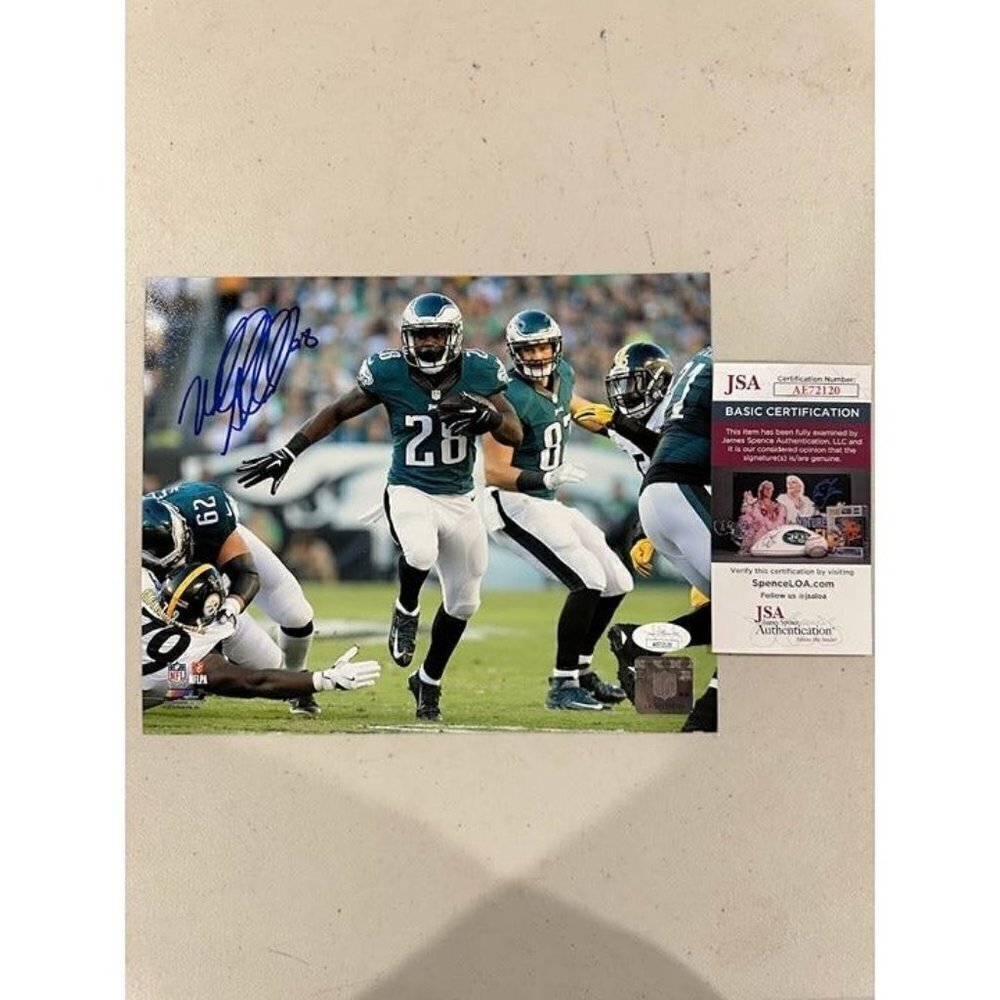 Wendell Smallwood signed autographed Philadelphia Eagles 8x10 Photo JSA